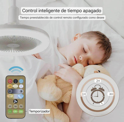 GlowAir™-Lámpara Ventilador