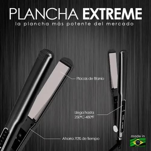 Lizze Extreme-Plancha para cabello